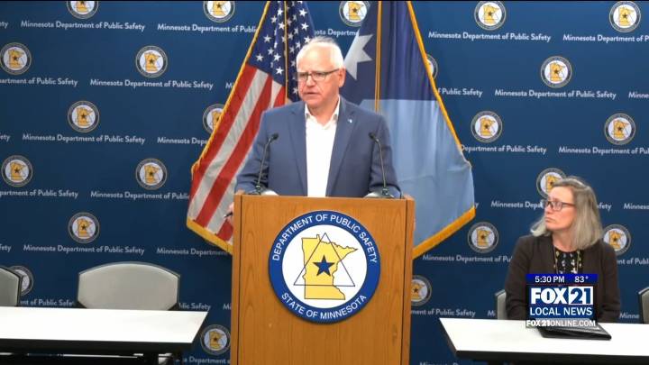 MN Governor Walz Responds to Shooting at Minneapolis School