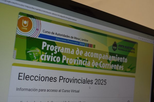 APORTE! La UNNE capacita a Autoridades de Mesa para las elecciones provinciales en Corrientes