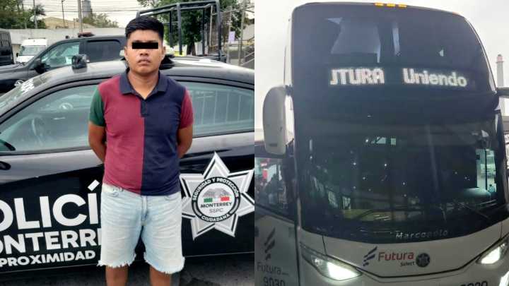 Detienen a Veracruzano por Presuntamente Acosar a Mujer en Central de Autobuses de Monterrey