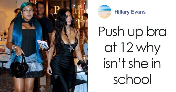 “Disturbing”: Kim Kardashian Under Fire For Letting 12-Year-Old Daughter North West Wear A Corset