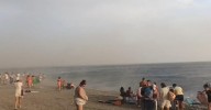 Así se ha vivido el reventón térmico en Playa Granada