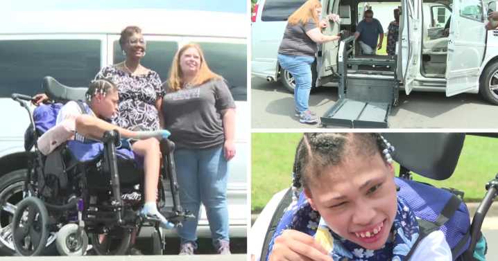 Strangers gift wheelchair-accessible van to Colonial Heights family: 'Pay it forward'