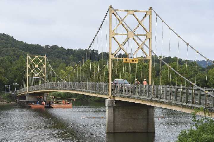 Little Golden Gate Bridge north of Eureka Springs will close about 36 hours each week, indefinitely