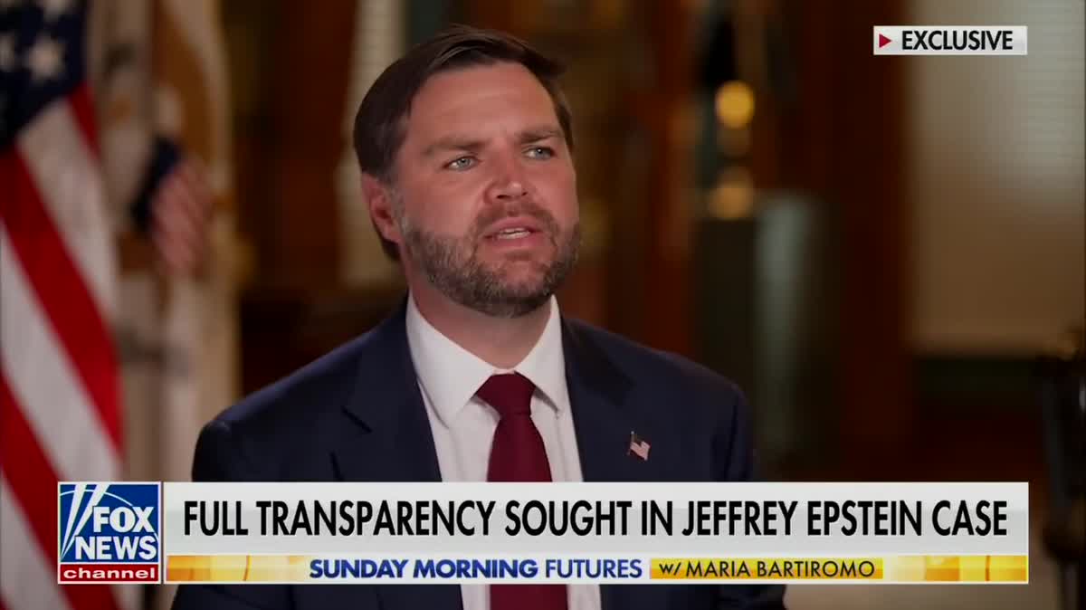 Stupid JD Vance Just Makes Epstein Files Cover