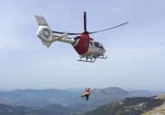 Rescatan a un montañero caído en el monte Udalatx y a un bombero que acude a evacuarle