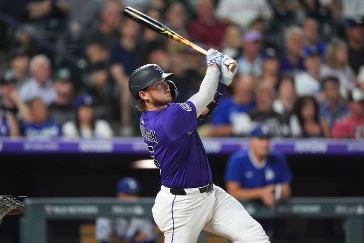 Rockies rough up Ohtani in his 1st start at Coors Field and beat Dodgers 8