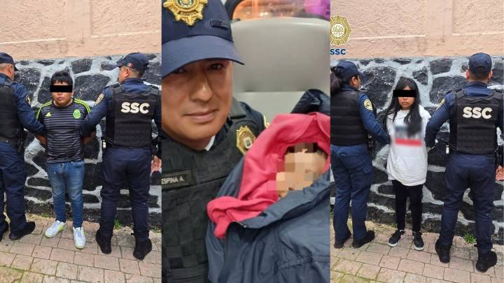 Detienen a pareja por abandono de bebé en Tacubaya