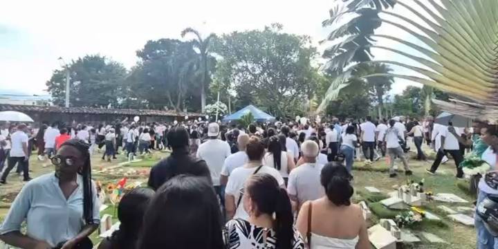 Así fue la emotiva despedida de Juan Diego Martínez en Cali, tras el atentado cerca de la Base Aérea
