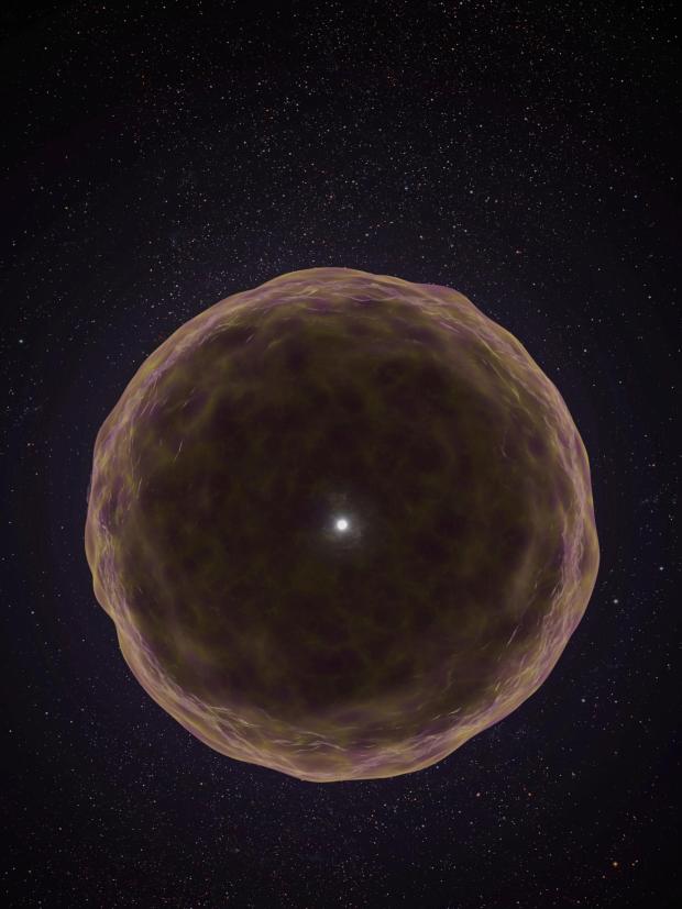 Scientists get a rare peek inside of an exploding star