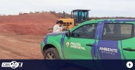 La Policía Ambiental de Córdoba ordenó el cierre de canteras de áridos en Villa Rumipal