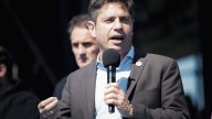 Axel Kicillof visitó Almirante Brown y apuntó contra Javier Milei: "Frenar la obra pública es inhumano"