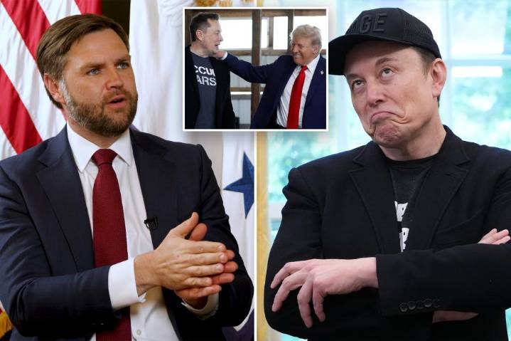 JD Vance says Elon Musk should return to White House -- but calls fight with Trump a ‘mistake’