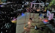 Exitosa noche de circo, vivió Puerto Morelos