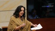 La precandidata María Fernanda Cabal habla de la llegada de Miguel Uribe Londoño