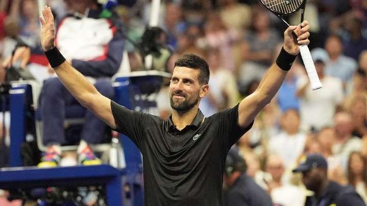 Djokovic stays unbeaten in Round 1 of US Open, wins first match since Wimbledon
