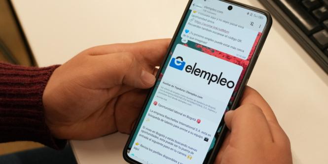 Encuentre vacantes diarias en el canal de WhatsApp de elempleo.com 
