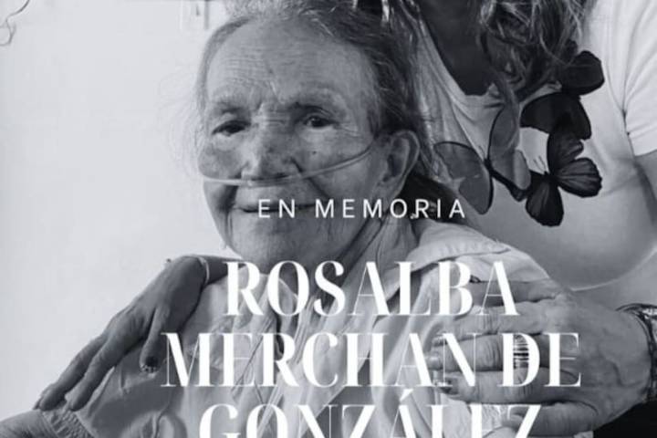Rosalba Merchán, madre del prófugo Carlos Ramón González, murió en Santander