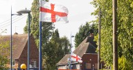 Midlands politician says 'it's our country, this is not Palestine' in TV flag rant