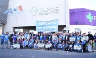 Docentes se movilizaron contra el cierre paritario y los ajustes en salud de Pullaro