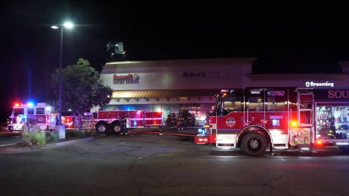 Four Centennial businesses closed after early morning fire at strip mall