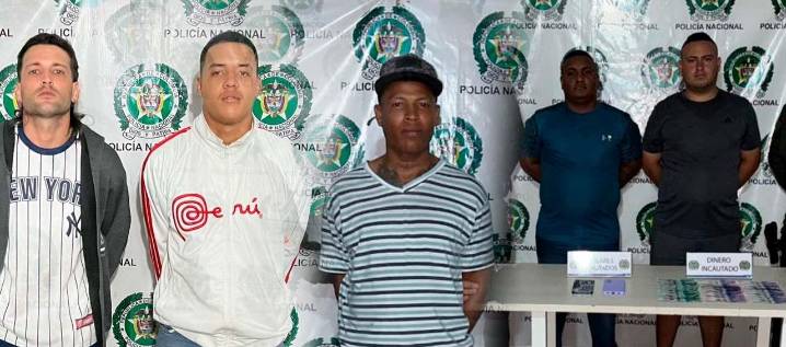 Capturan a delincuentes señalados de extorsionar a comerciantes en Barranquilla y Soledad