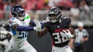 Nathan Carter providing spark for Falcons' ground game in preseason