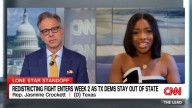 Dem Rep. Crockett defends Texas Dems who fled state