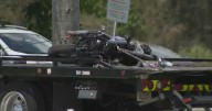 Woman killed and man hospitalized after motorcycle and pickup truck collide on Krome Avenue, FHP says