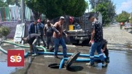 Aplican Plan Marina por lluvias en Ecatepec; recorren zonas afectadas