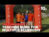 Physical education teacher runs 153 miles in 6 days for multiple sclerosis
