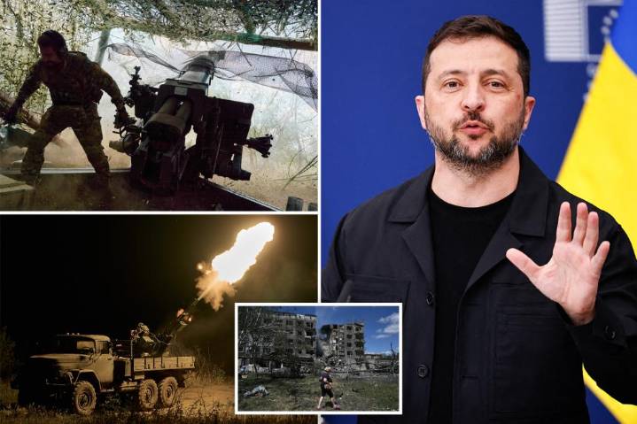 Ukraine won't give up land that Russia hasn't captured, Zelensky says