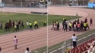 Jugadores y árbitros protagonizan bronca en partido de fútbol de la liga distrital de Trujillo [VIDEO]