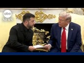 Zelenskyy thanks Trump, first lady during White House meeting