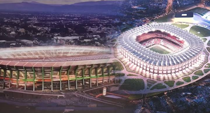 Estadio Azteca: Imágenes de cómo se verá remodelado para el Mundial 2026; será de los más modernos del mundo.