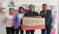 Amecameca entrega paquetes de aves a bajo costo