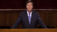 Tucker Carlson Preaches At John MacArthur's Church