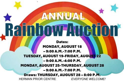 Annual Rainbow Auction supports palliative care training