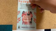 Colocaron carteles informativos contra la violencia en Presidencia