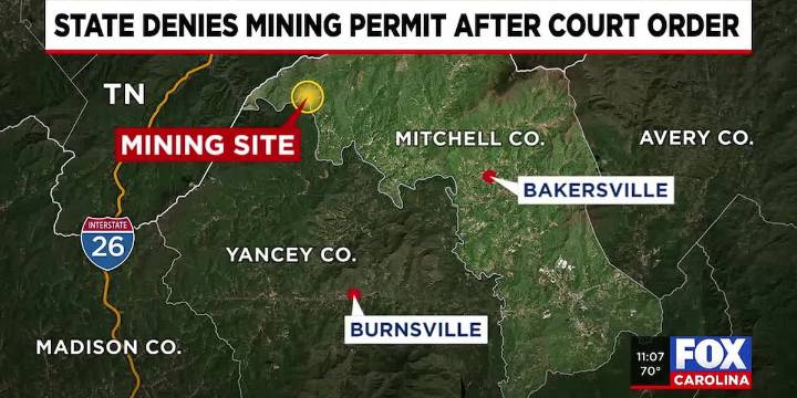 Officials: Permit denied for WNC mining operation previously called illegal