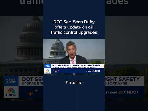 DOT Sec. Sean Duffy offers update on air traffic control upgrades