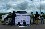 Aseguran cartuchos y pick up luego de enfrentamiento
