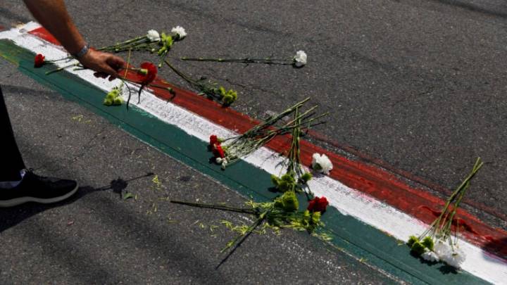 Newton is removing Italian flag colors from street, again