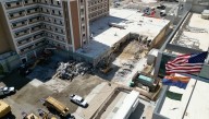 Former Valleywise Hospital demolition underway