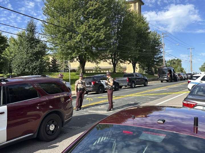 Shooting at a Minneapolis Catholic school, governor Tim Walz says