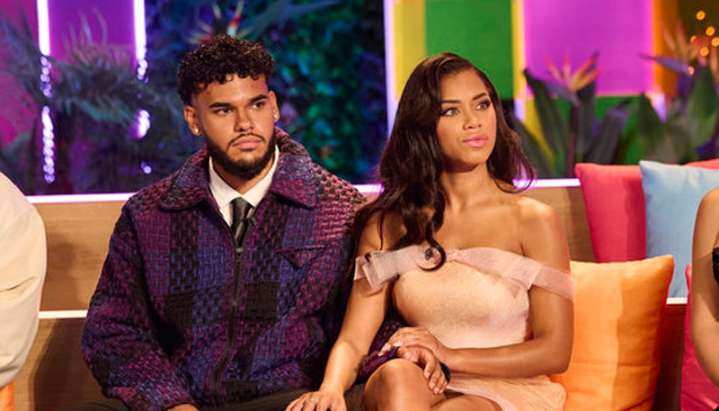 Bryan Arenales Talks Cheating Rumors at ‘Love Island’ Reunion, Days Before Speculation He’s Split from Amaya Espinal | Amaya Espinal, Bryan Arenales, Love Island USA, Peacock, Television | Just Jared: