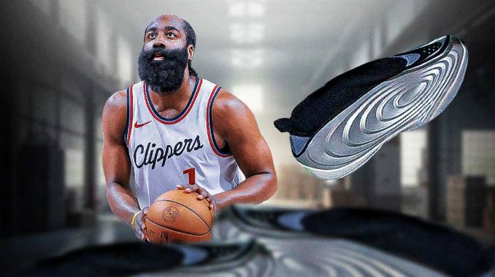 Clippers’ James Harden teased his upcoming Adidas sneaker in China
