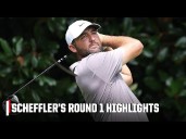 Scottie Scheffler's Round 1 HIGHLIGHTS from the 2025 Tour Championship 🎥