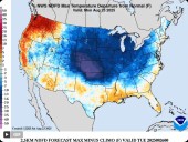 Timelapse Shows Which States Will See Temperatures Plunge This Week