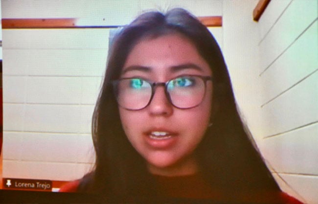 Realizan videoconferencia a egresada de maestría en Nueva Zelanda