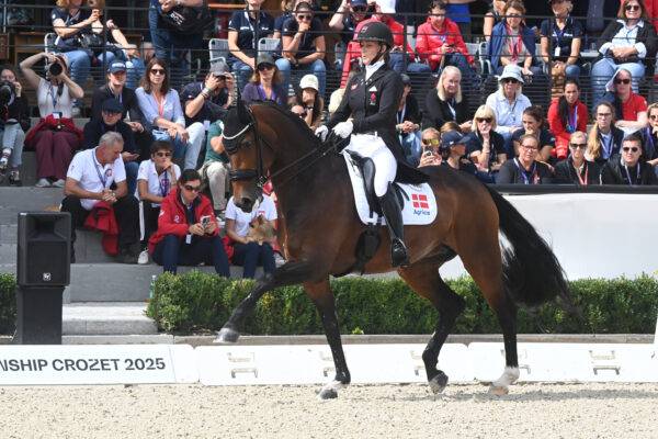 Cathrine Laudrup-Dufour shines in European Dressage Championships